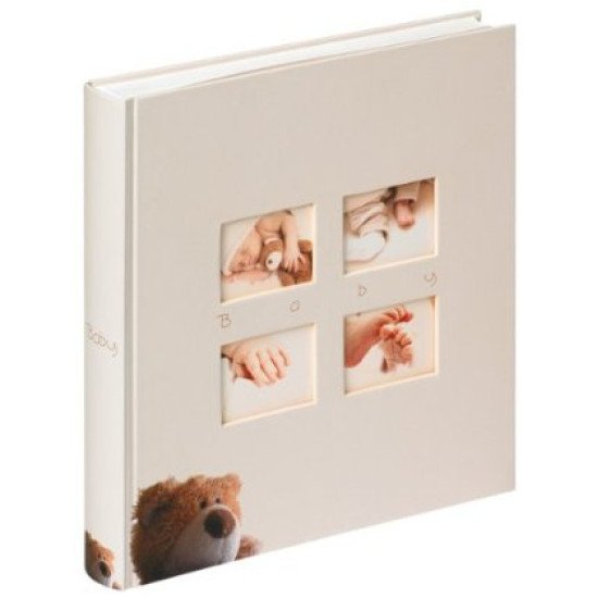 Walther Design Classic Bear 28x30.5 album photo et protège-page 60 feuilles