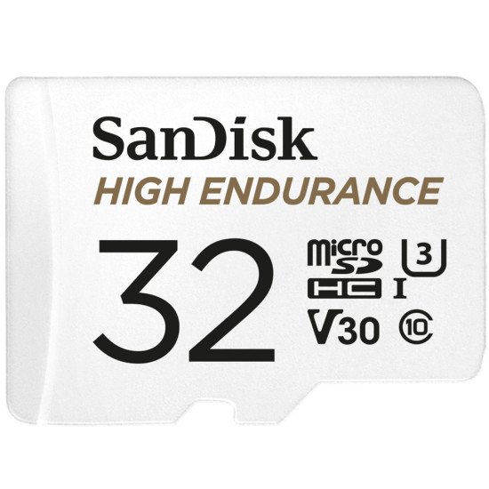 Sandisk High Endurance mémoire flash 32 Go MicroSDHC Classe 10 UHS-I