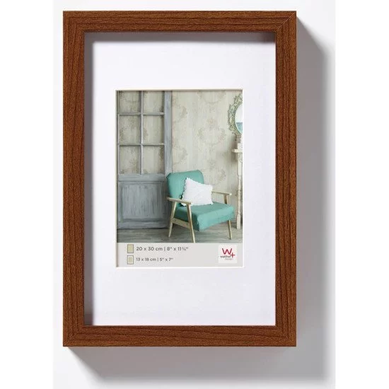Walther Design EA030N cadre photos Noyer Cadre pour une seule photo Walther Design EA030N cadre photos Noyer Cadre pour une seule photo