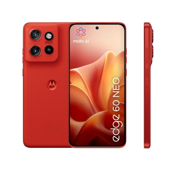 Motorola edge 60 Neo 16,1 cm (6.36") Double SIM Android 15 5G USB Type-C 12 Go 256 Go 5000 mAh Rouge