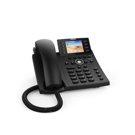 Snom D335 téléphone fixe Noir TFT