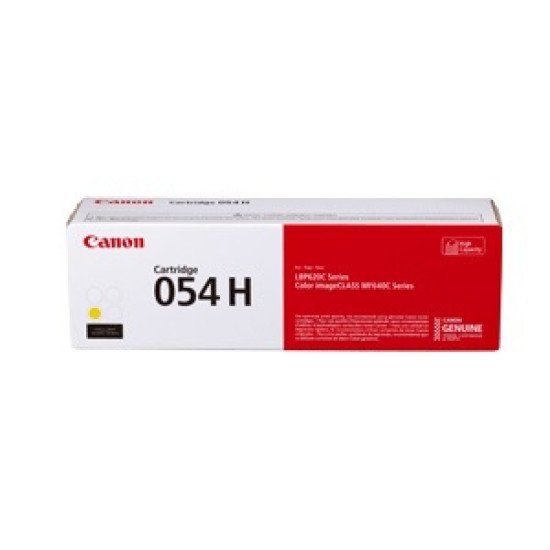 Canon 054H Toner Original Jaune 1 pièce(s)