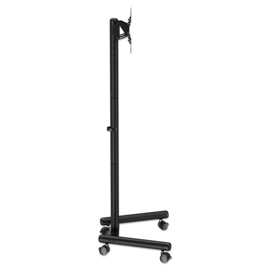 Manhattan Chariot pour TV/moniteurs, écrans 13"–42", Compatibilité VESA : de 75x75 à 200x200 mm (vérifiez les dimensions des quatre trous de fixation à l'arrière), charge max. 20 kg, 6 hauteurs, support