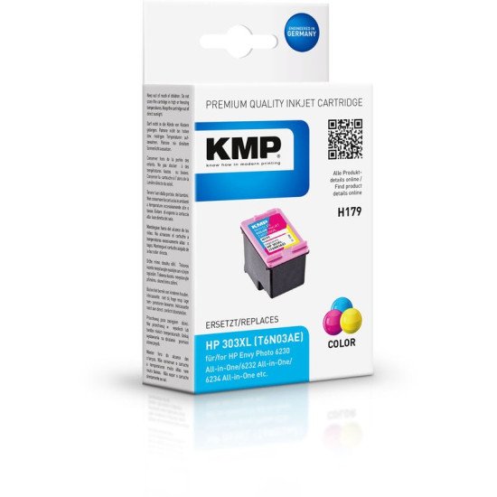 KMP H179 Cartouche de toner 1 pièce(s) Compatible Cyan, Magenta, Jaune