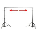 Walimex 16955 kit de support Noir Aluminium