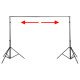 Walimex 16955 kit de support Noir Aluminium Walimex 16955 kit de support Noir Aluminium