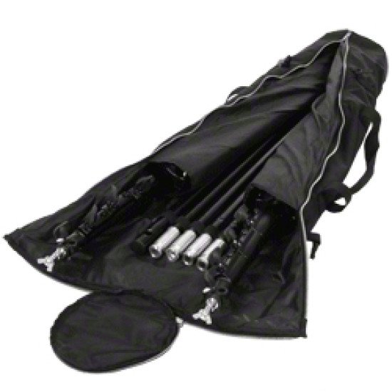 Walimex 16955 kit de support Noir Aluminium Walimex 16955 kit de support Noir Aluminium