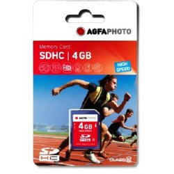 AgfaPhoto 4GB SDHC 4 Go MLC Classe 10 AgfaPhoto 4GB SDHC 4 Go MLC Classe 10