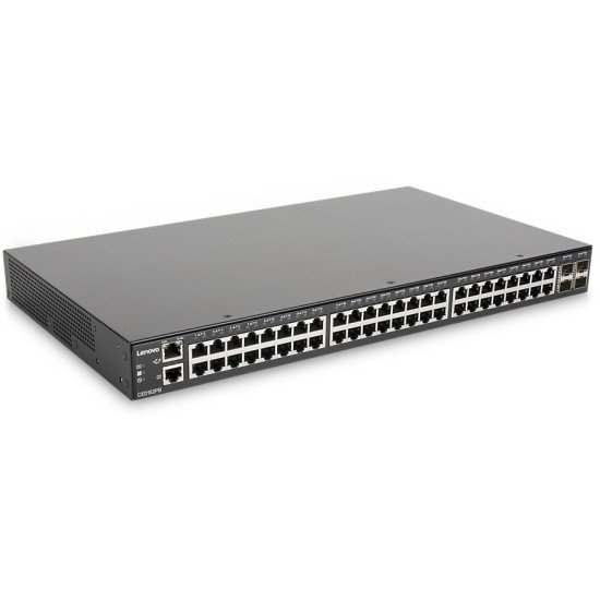 Lenovo CE0152PB Géré L2/L3 Gigabit Ethernet (10/100/1000) Noir 1U Connexion Ethernet, supportant l'alimentation via ce port (PoE)
