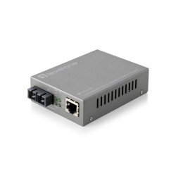 LevelOne FVS-3120 convertisseur de support réseau 100 Mbit/s Monomode Gris LevelOne FVS-3120 convertisseur de support réseau 100 Mbit/s Monomode Gris