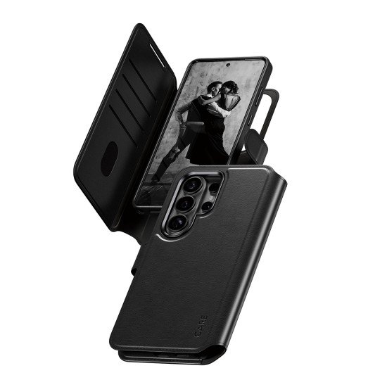 PanzerGlass CARE™ by ® Tango 2-in-1 Wallet Case w. Qi Samsung Galaxy S26 Ultra coque de protection pour téléphones portables Housse Transparent