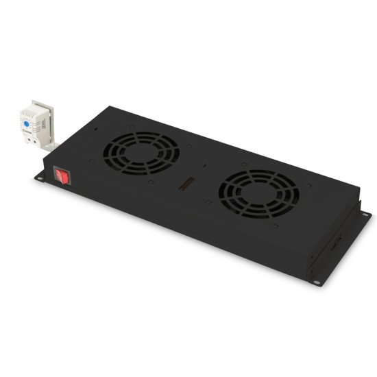 Digitus DN-19 FAN-2-HO-SW accessoire de racks Panneau ventilation