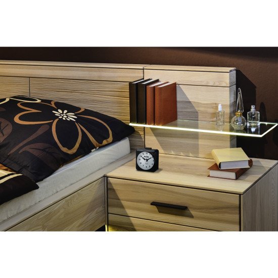 Hama A50 Réveil à quartz Noir