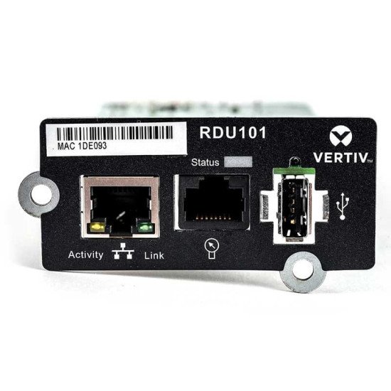 Vertiv IntelliSlot RDU101 Interne Ethernet 100 Mbit/s