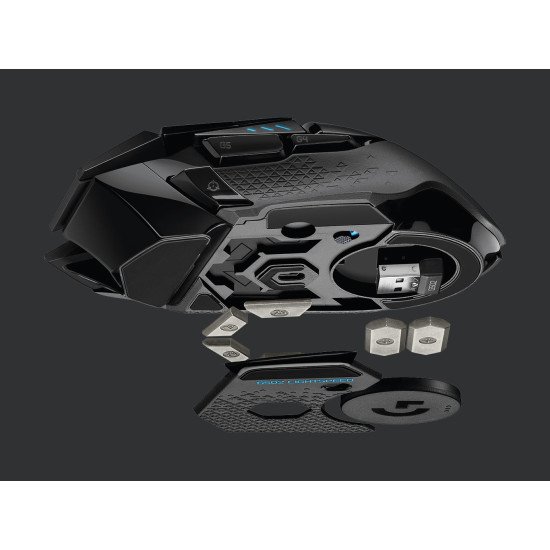 Logitech G G502 souris RF sans fil 16000 DPI Droitier