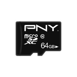 PNY Performance Plus mémoire flash 64 Go MicroSDXC Classe 10 PNY Performance Plus mémoire flash 64 Go MicroSDXC Classe 10