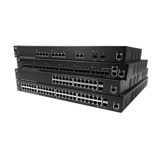 Cisco SX350X-24-K9-EU commutateur réseau Géré L2/L3 10G Ethernet (100/1000/10000) Noir