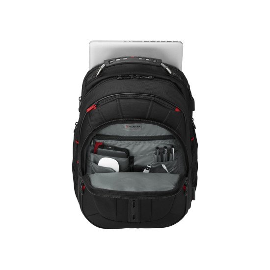 Wenger/SwissGear Pegasus Deluxe 16" sacoche d'ordinateurs portables 40,6 cm (16") Sac à dos Noir