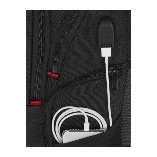 Wenger/SwissGear Pegasus Deluxe 16" sacoche d'ordinateurs portables 40,6 cm (16") Sac à dos Noir