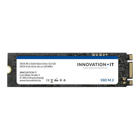 Innovation IT 00-512555 disque SSD M.2 512 Go Série ATA III TLC