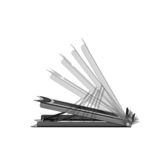 Digitus DA-90368 Support de livres Supports de Notebook Noir 38,1 cm (15
