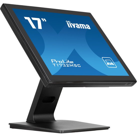 iiyama ProLite T1732MSC-B1SAG écran PC 43,2 cm (17") 1280 x 1024 pixels Full HD LED Écran tactile Dessus de table Noir