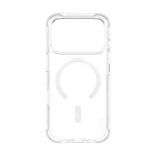 PanzerGlass CARE™ by ® Samba Case Transparent w. White MagSafe iPhone 2026 Pro | 17 Pro coque de protection pour téléphones portables Housse