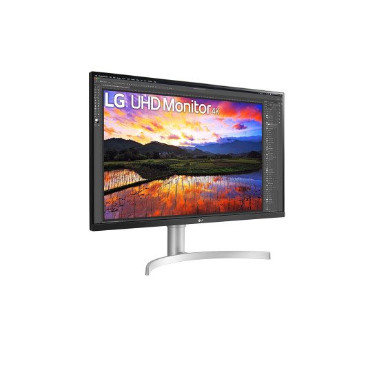 LG 32UN650P-W 80 cm (31.5") 3840 x 2160 pixels 4K Ultra HD LED Argent