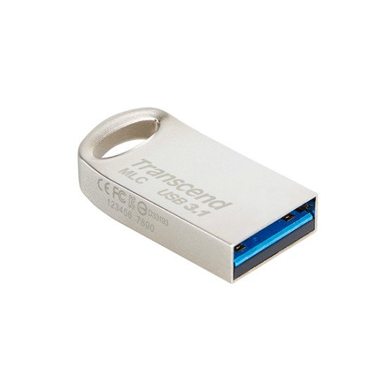 Transcend JetFlash TS4GJF720S lecteur USB flash 4 Go USB Type-A 3.2 Gen 1 (3.1 Gen 1) Argent