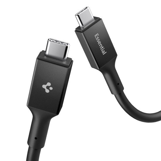 Spigen ACA09460 câble USB USB 3.2 Gen 1 (3.1 Gen 1) 2 m USB C Noir