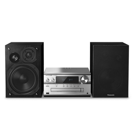 Panasonic SC-PMX94EG-S ensemble audio pour la maison Système micro audio domestique 120 W Noir, Argent
