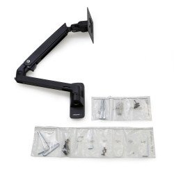 Ergotron MXV Series 45-505-224 support d'écran plat pour bureau 86,4 cm (34") Noir Mur
