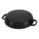 Staub 40511 40850-659-0 0 Frying Pan with Two Handles Black Cast Iron 20 cm