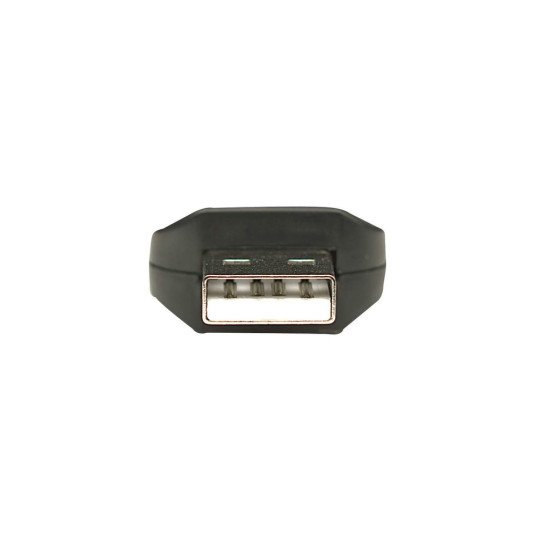 Manhattan Adaptateur audio USB-A, USB-A vers jack 3,5 mm micro + sortie audio, 480 Mbit/s (USB 2.0), son 3D et surround virtuel 5.1, noir, garantie 3 ans