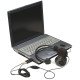 Manhattan Adaptateur audio USB-A, USB-A vers jack 3,5 mm micro + sortie audio, 480 Mbit/s (USB 2.0), son 3D et surround virtuel 5.1, noir, garantie 3 ans
