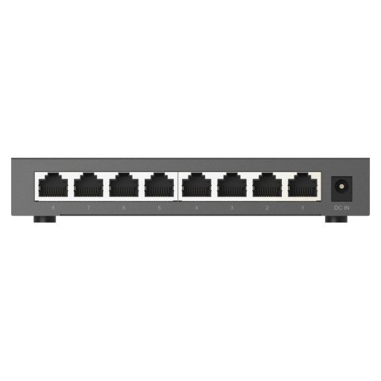 QNAP QSW-1108-8T-R2 commutateur réseau Non-géré 2.5G Ethernet (100/1000/2500) Bureau Noir
