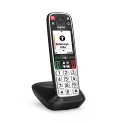 Gigaset EASY 500 Téléphone analog/dect Identification de l'appelant Noir, Argent