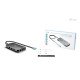 i-tec USB-C Metal Nano 3x Display (DP, HDMI and VGA) Docking Station + Power Delivery 100 W