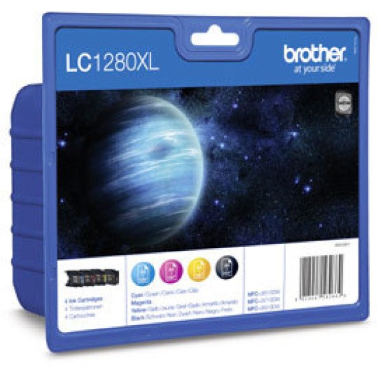 Brother LC-1280XLVALBP cartouche encre /  Noir, Cyan, Magenta, Jaune