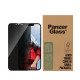 PanzerGlass ® Privacy Screen Protector iPhone 16e | 14 | 13 | 13 Pro | Ultra-Wide Fit Protection d'écran transparent Apple 1 pièce(s)