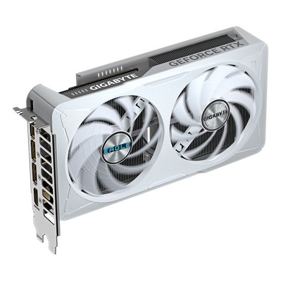 GIGABYTE GeForce RTX 5060 EAGLE OC ICE 8G Carte Graphique - 8GB GDDR7, 128bit, PCI-E 5.0, 2550 MHz Fréquence du cœur, 3 x DisplayPort, 1 x HDMI, GV-N5060EAGLEOC ICE-8GD GIGABYTE GeForce RTX 5060 EAGLE OC ICE 8G Carte Graphique - 8GB GDDR7, 128bit, PCI-E 5.0, 2550 MHz Fréquence du cœur, 3 x DisplayPort, 1 x HDMI, GV-N5060EAGLEOC ICE-8GD