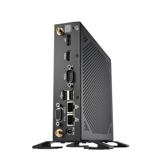 Shuttle XPC slim Barebone DS50U7, i7-1355U, 2x LAN (1x 2.5Gbit ,1x 1Gbit), 1xCOM,1xHDMI,1xDP, 1x VGA, fanless, fonctionnement permanent 24/7