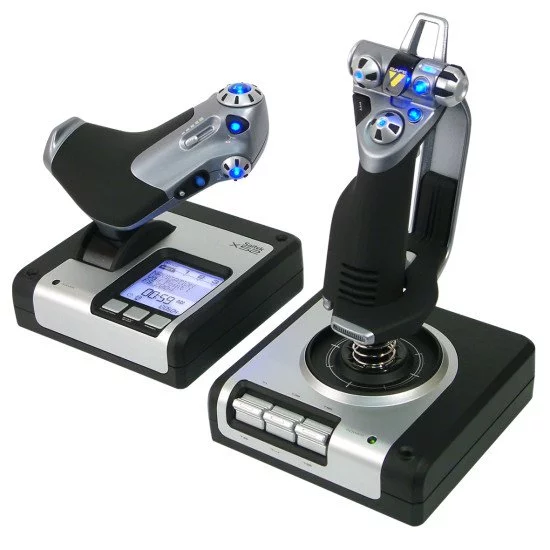 Logitech X52 Flight Control System Joystick Logitech X52 Flight Control System Joystick