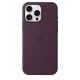 Apple Coque en silicone avec MagSafe pour iPhone 16 Pro Max - Prune Apple Coque en silicone avec MagSafe pour iPhone 16 Pro Max - Prune
