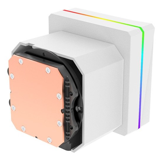 Thermaltake TH240 V3 ARGB Processeur Refroidisseur de liquide tout-en-un 12 cm Blanc 1 pièce(s)