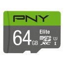 PNY Elite 64 Go MicroSDXC UHS-I Classe 10