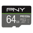 PNY PRO Elite mémoire flash 64 Go MicroSDXC Classe 10 UHS-I PNY PRO Elite mémoire flash 64 Go MicroSDXC Classe 10 UHS-I