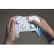 Turtle Beach Afterglow Wave Blanc Manette de gaming RGB sans fil Sous licence officielle pour Nintendo Switch 2