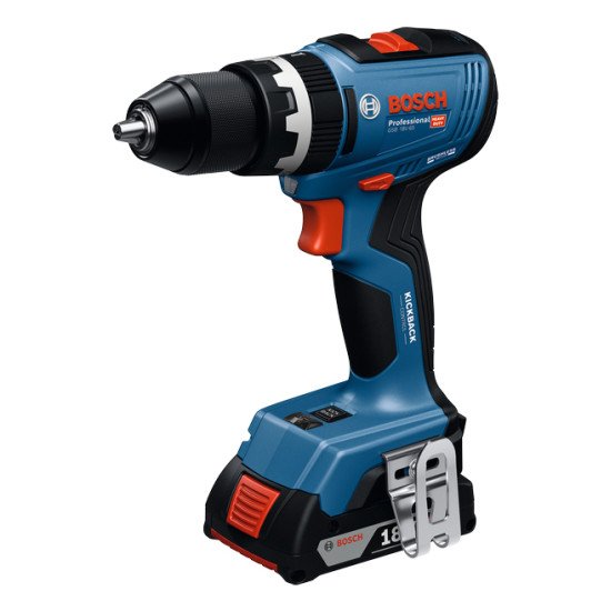 Bosch GSB 18V-65 Professional 27000 tr/min Bleu