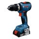 Bosch GSB 18V-65 Professional 27000 tr/min Bleu